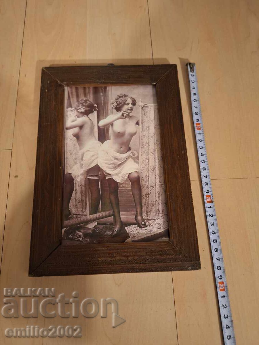 Retro erotic painting