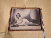 Retro erotic painting