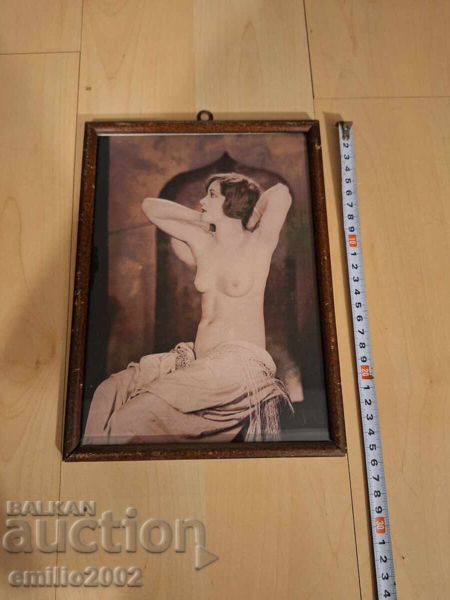 Retro erotic painting