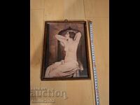 Retro erotic painting