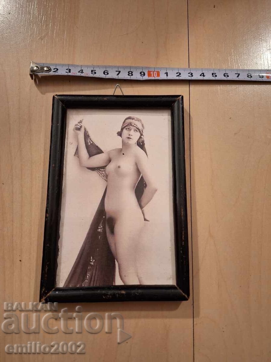 Retro erotic painting