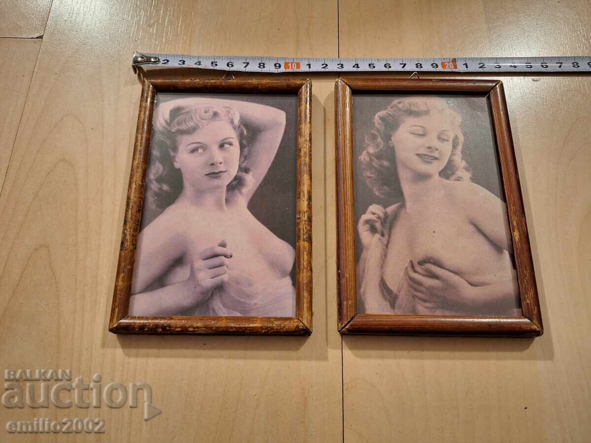 Retro erotic painting