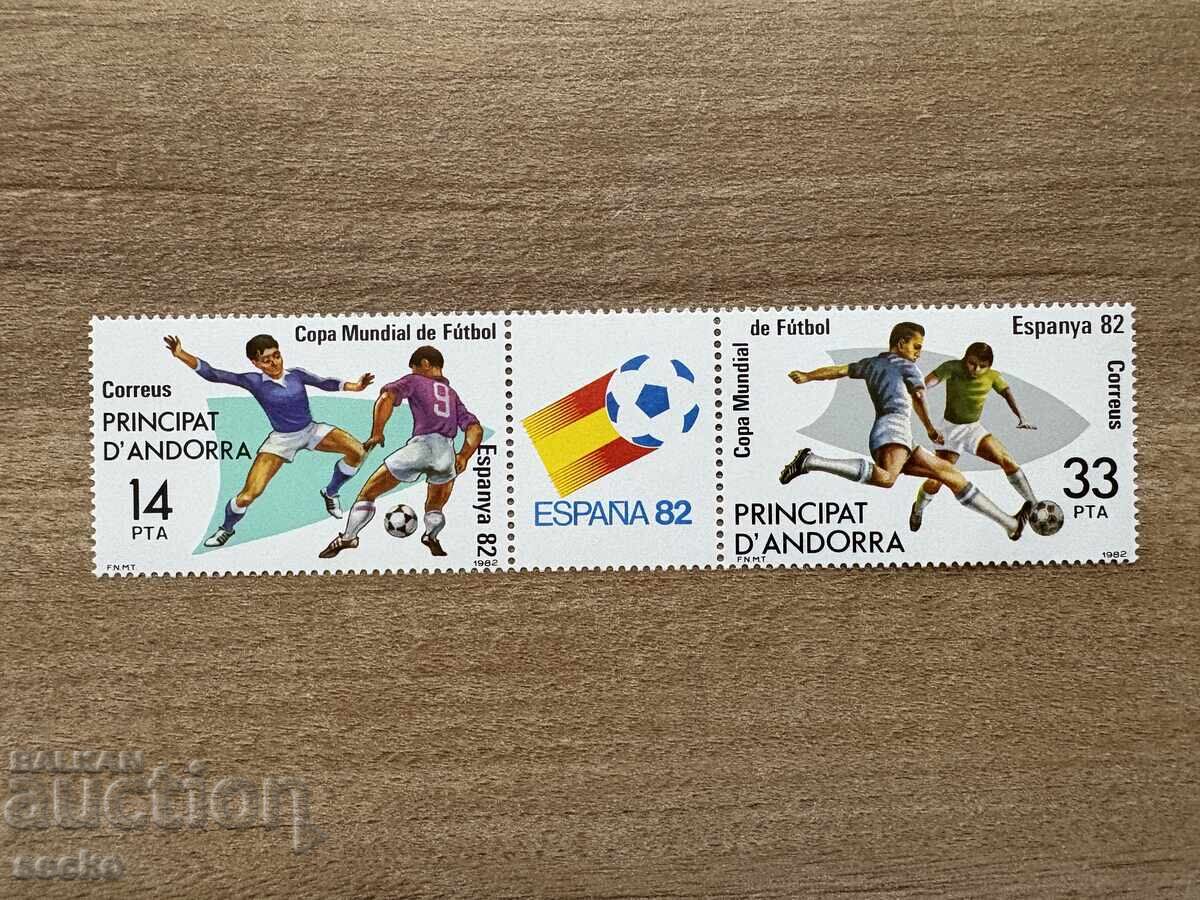 Andorra (Spanish) - World Cup Football (1990) MNH