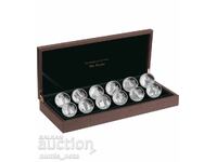 Collection of silver coins "The 12 Muses"
