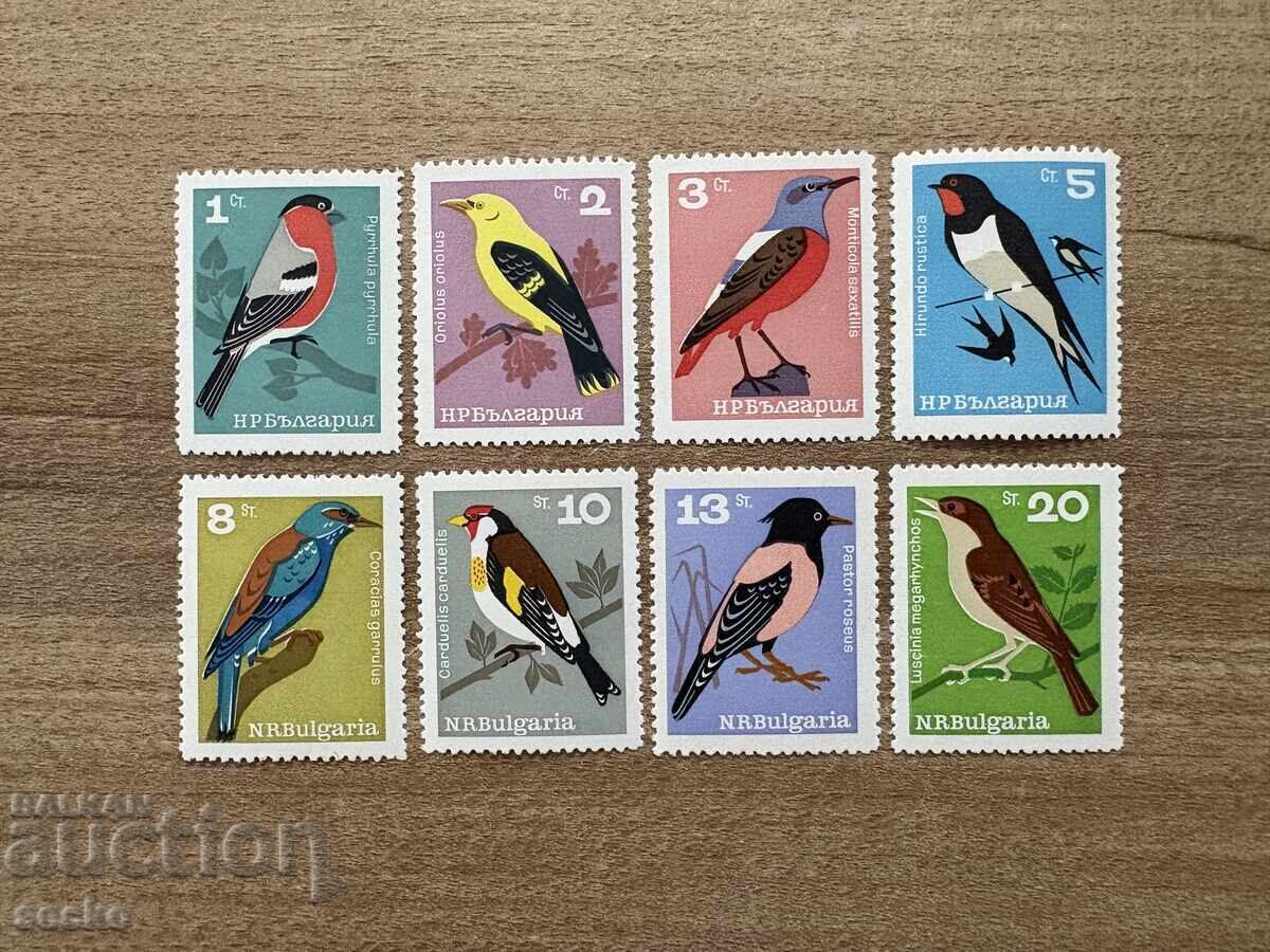 България - Пойни птици(1965) MNH