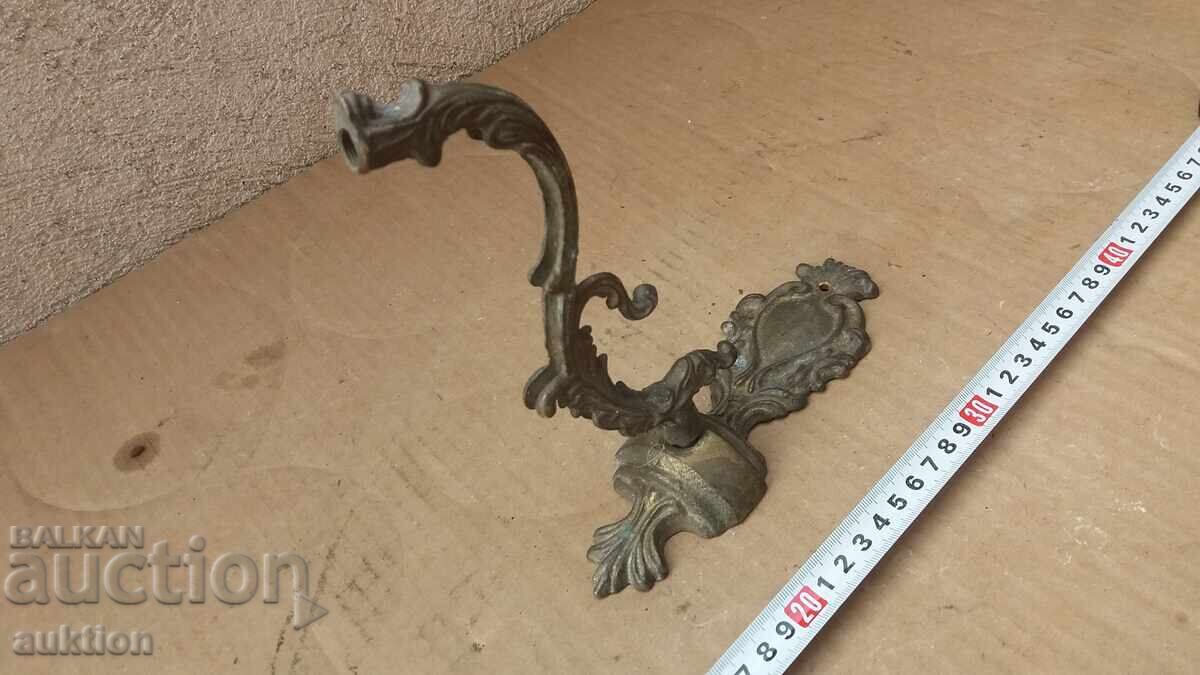 Candelabru masiv din bronz pentru perete - 5