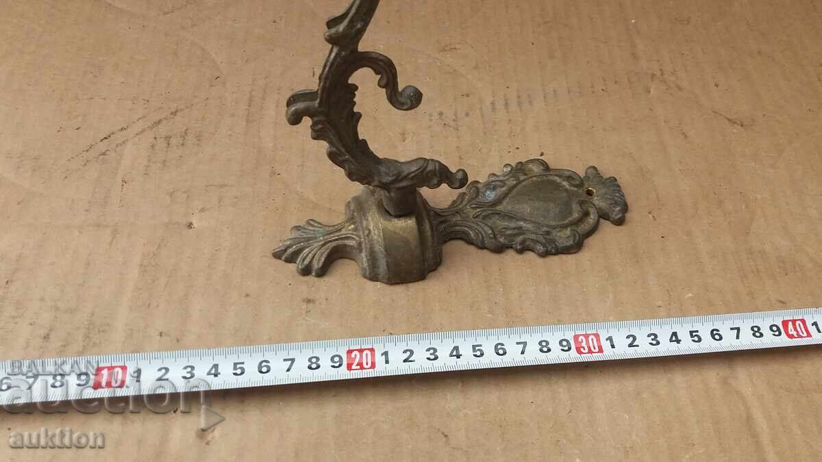 Candelabru masiv din bronz pentru perete - 6