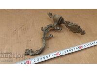 MASSIVE BRONZE WALL CHANDELIER