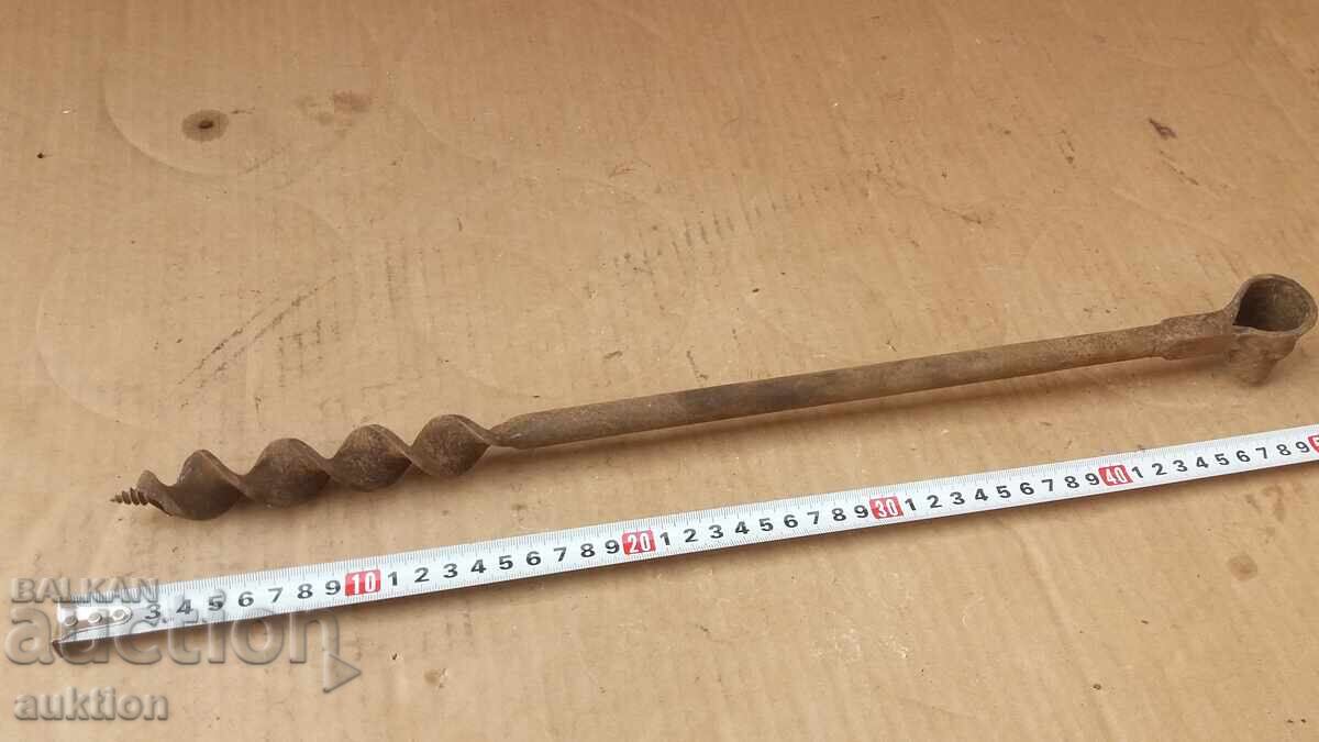 UNELTĂ DE TAMPLĂRIE DIN LEMN FORJAT DE EPOCĂ - MITCAP SVRIDEL - 6