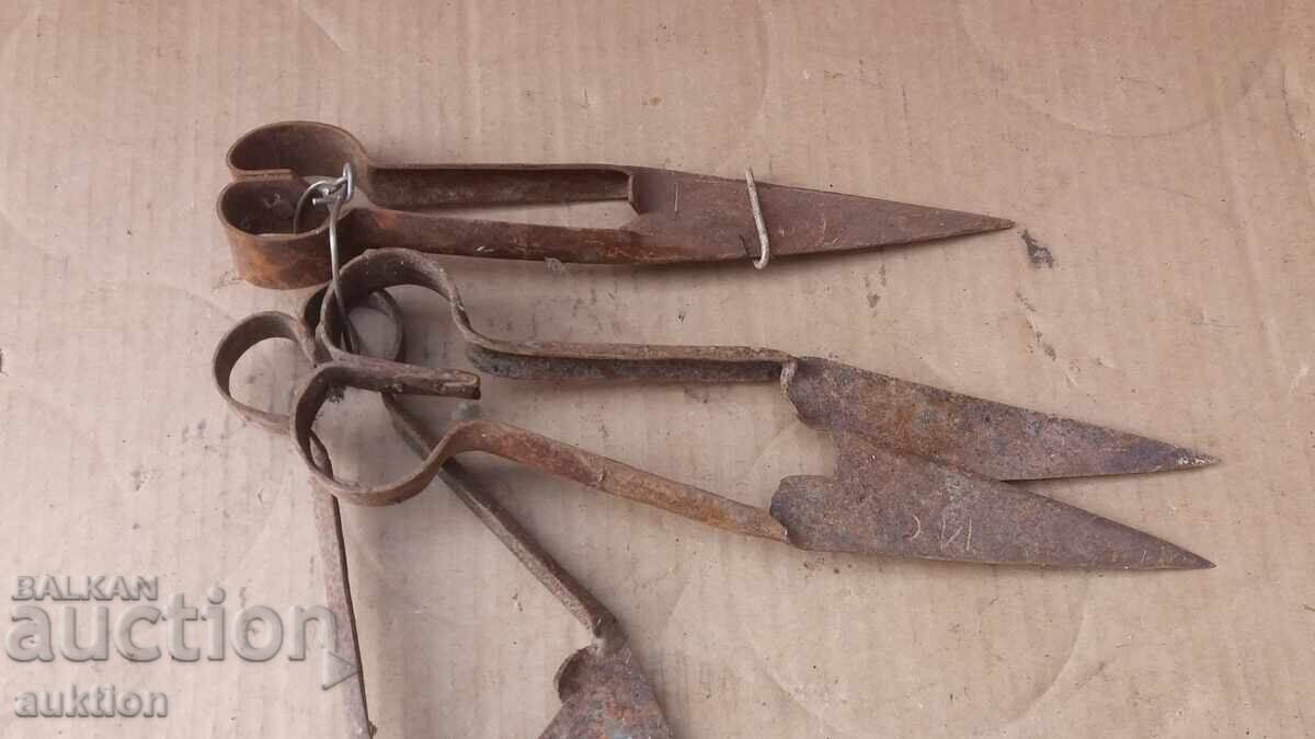 Delivery of OLD SHEEP SHEARS - WROUGHT IRON