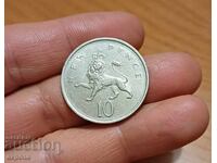 10 нови пенса Великобритания 1976