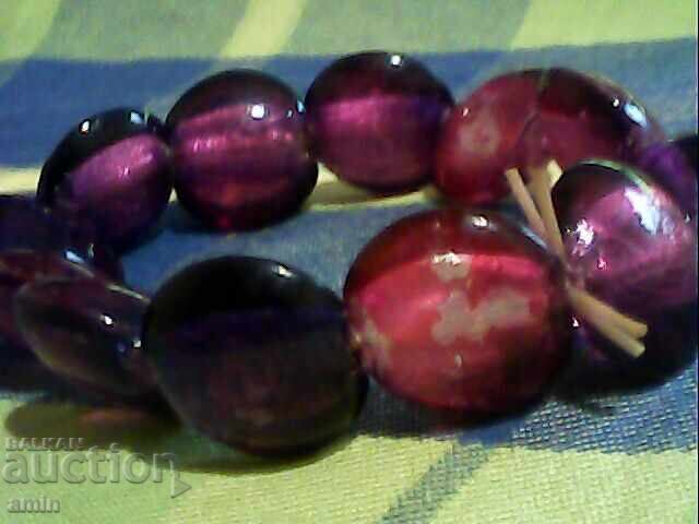 Licitație Brățară veche din sticlă Murano Licitație Brățară veche din sticlă Murano