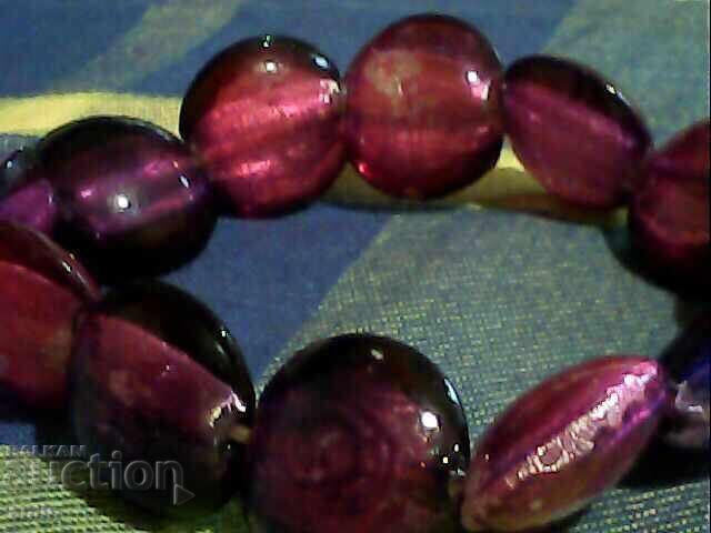 Brățară veche din sticlă Murano Brățară veche din sticlă Murano