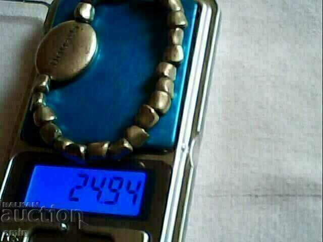 Auction Beautiful silver-plated bracelet Auction Beautiful silver-plated bracelet