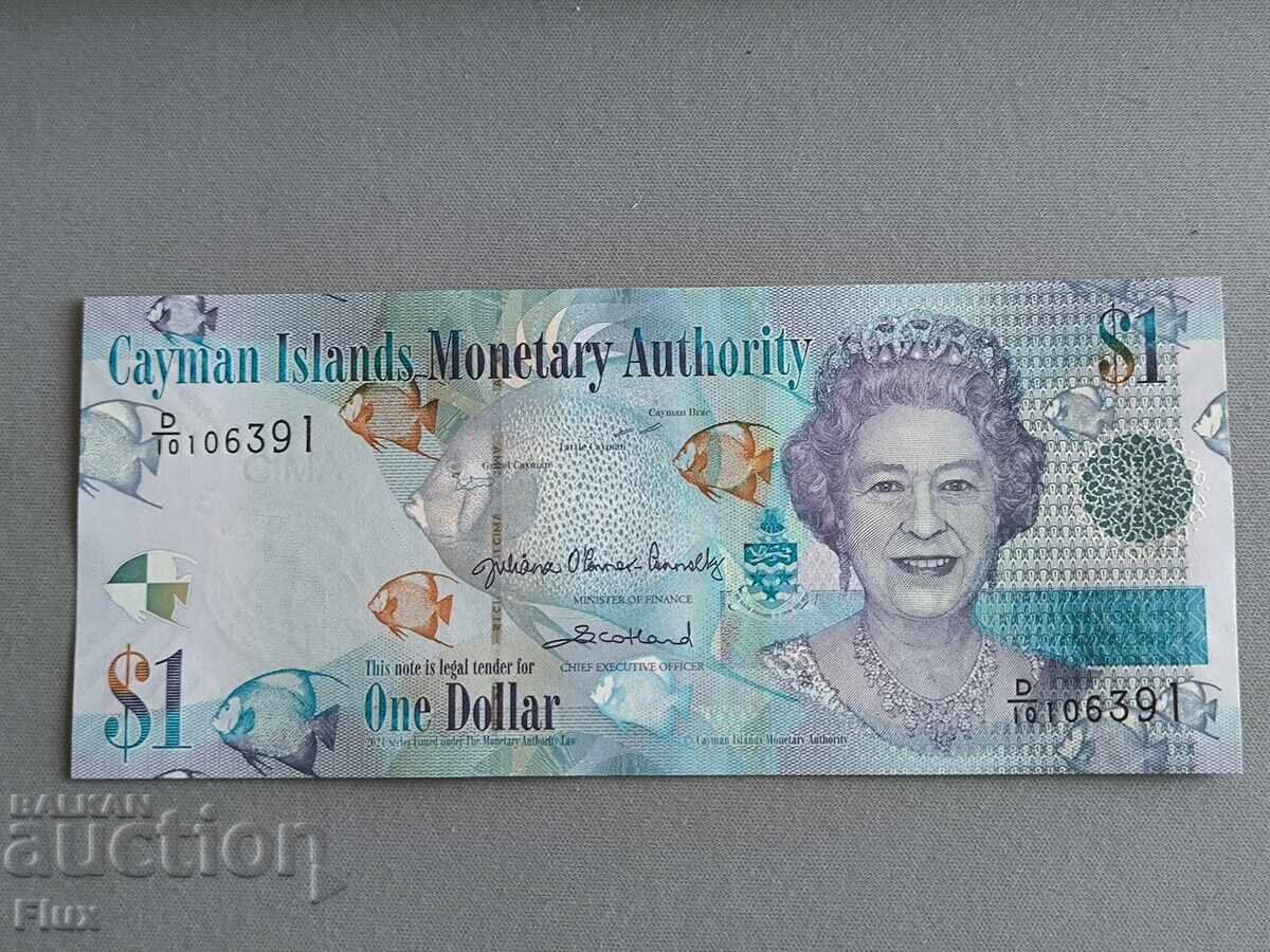 Τραπεζογραμμάτιο - Νησιά Κέιμαν - 1 δολάριο UNC | 2018 Τραπεζογραμμάτιο - Νησιά Κέιμαν - 1 δολάριο UNC | 2018