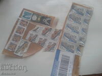 Timbre poștale lipite