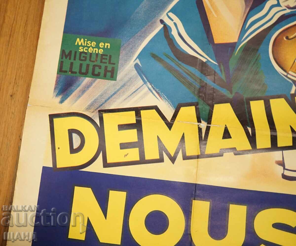 Delivery of Original Star French Big Movie Cinema Poster