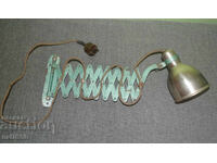 Стара соц. индустриална разтегателна лампа