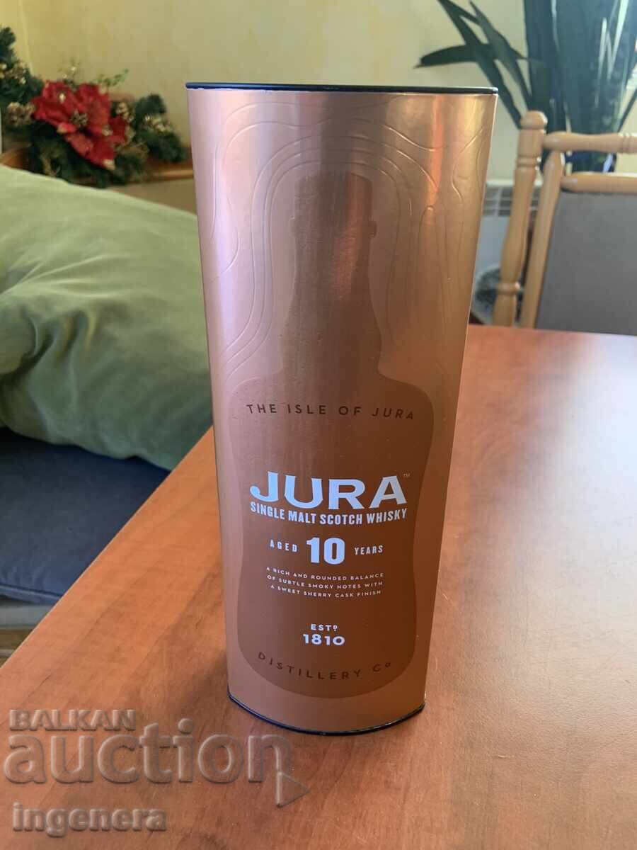 CUTIE TUB METAL CARTON CU STICLA