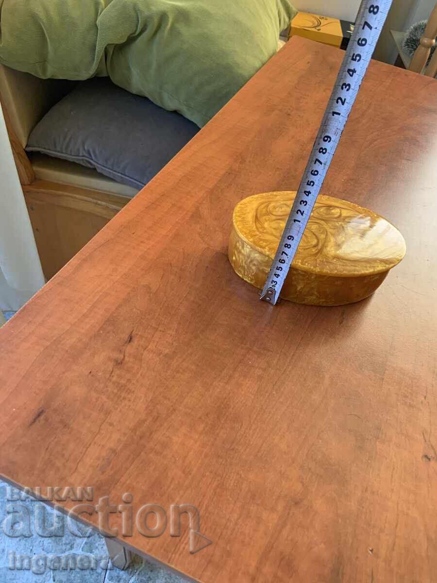 ΚΟΥΤΙ ΠΑΛΙΟ ΒΑΚΕΛΙΤ ΚΑΤΑΛΙΝ ΧΡΩΜΑ ΚΕΧΡΙΜΠΑΡΙ ΡΕΤΡΟ ΒΟΥΛΓΑΡΙΑ - 5 ΚΟΥΤΙ ΠΑΛΙΟ ΒΑΚΕΛΙΤ ΚΑΤΑΛΙΝ ΧΡΩΜΑ ΚΕΧΡΙΜΠΑΡΙ ΡΕΤΡΟ ΒΟΥΛΓΑΡΙΑ - 5