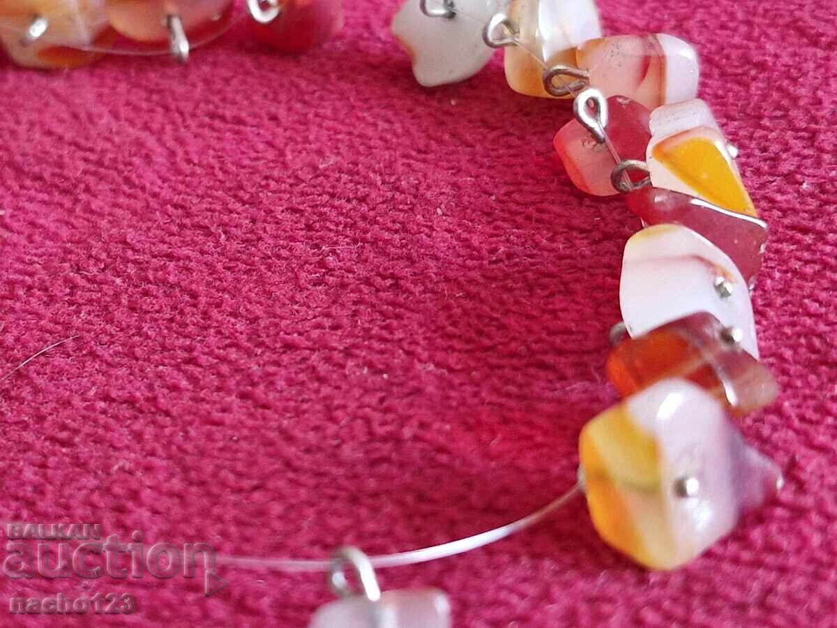 Licitație AKHAT-pandantive cu argint - 26 bucăți