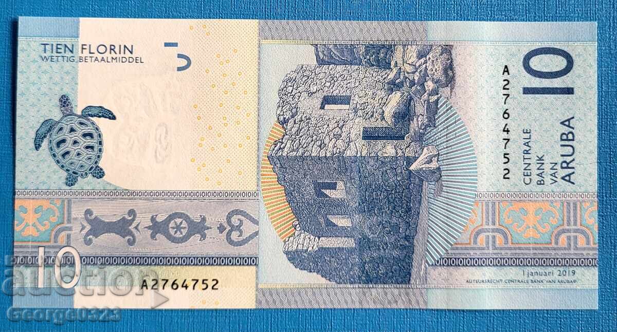 Aruba 2019 10 florini UNC Nouă cu preț € 15.00 | 29.34 BGN Aruba 2019 10 florini UNC Nouă cu preț € 15.00 | 29.34 BGN