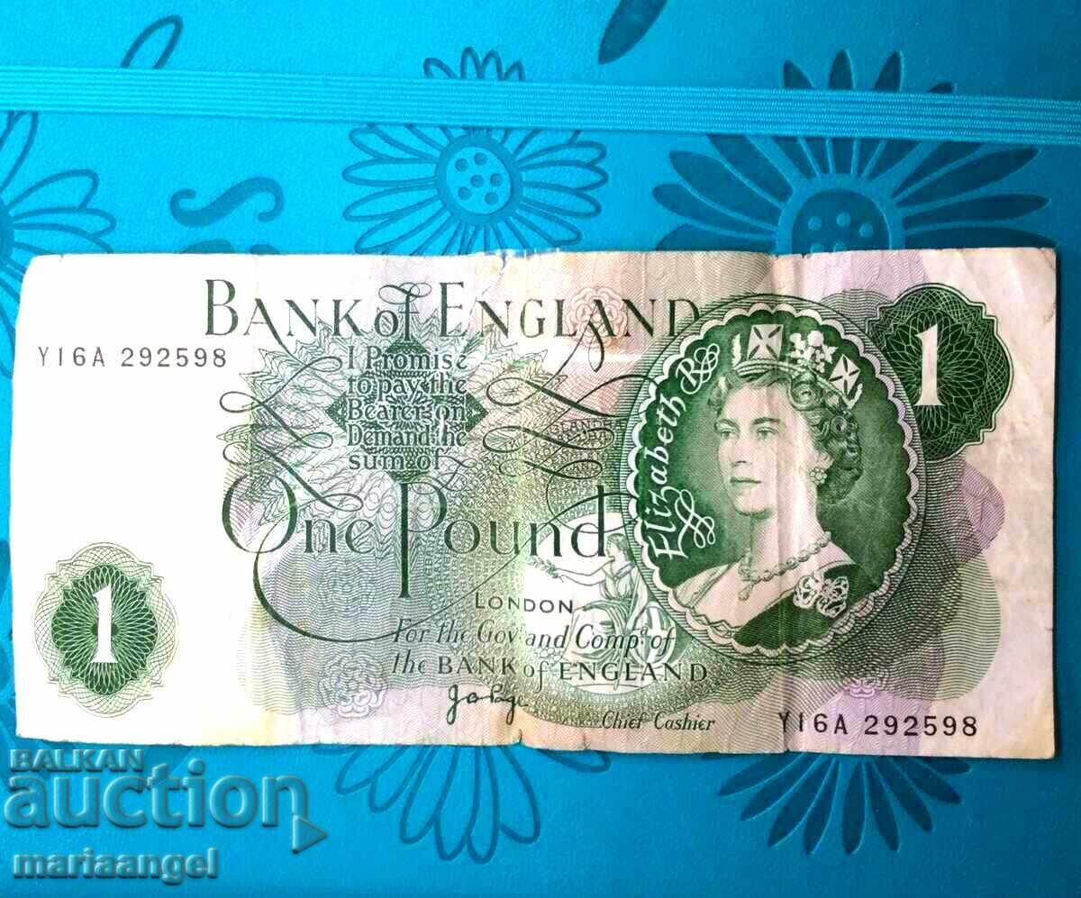Great Britain 1 pound 1970-1978
