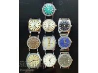 Стари руски часовници 10 броя
