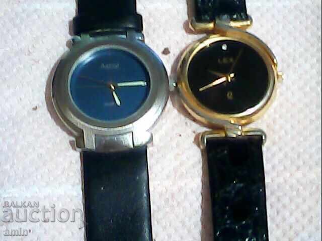 2 Pieces of 4-hour Watches, Working, No Batteries 2 Pieces of 4-hour Watches, Working, No Batteries