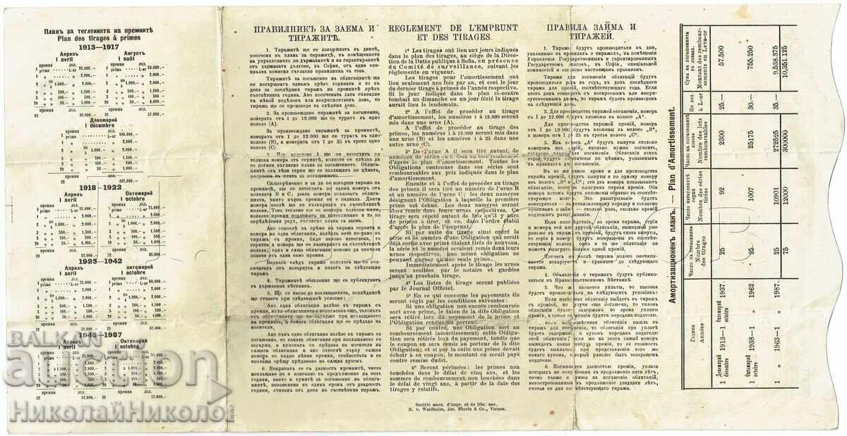 OBLIGAȚIUNE 20 LV BŬLGARSKO DRUZHESTVO "CRUCEA ROȘIE" E761 cu preț € 4.90 | 9.58 BGN OBLIGAȚIUNE 20 LV BŬLGARSKO DRUZHESTVO "CRUCEA ROȘIE" E761 cu preț € 4.90 | 9.58 BGN