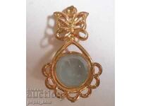 Επιχρυσωμένο μενταγιόν