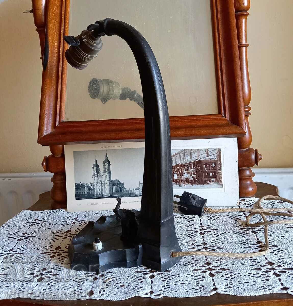 Антикварна лампа, 50те години - 6 Антикварна лампа, 50те години - 6