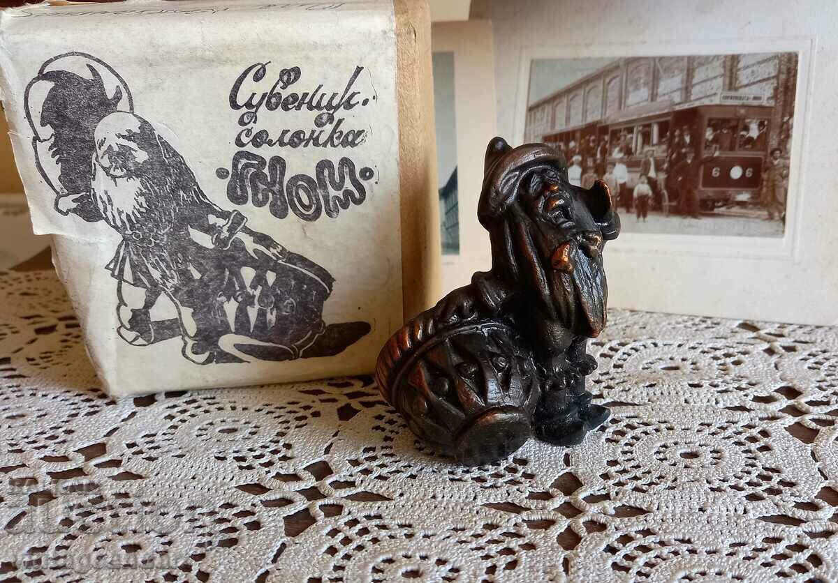 Пластика мед, съветска, гном, джудже Пластика мед, съветска, гном, джудже