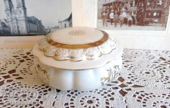 Porcelain box, bonbonniere, OSCAR SCHLEGELMILCH, Germany - 5