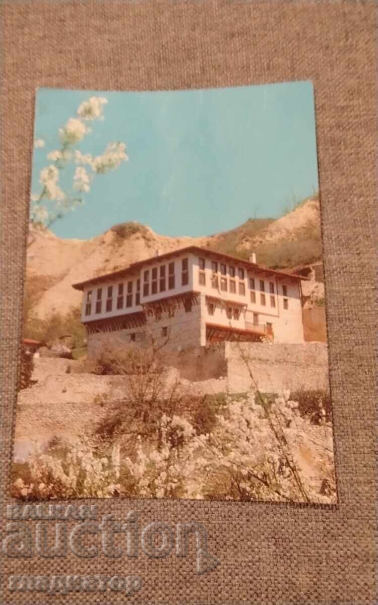 Carte poștală veche Melnik, Casa Kordopulova