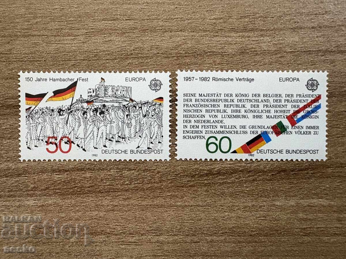 ФРГ/ГФР - Марки Европа - Исторически събития (1982) MNH