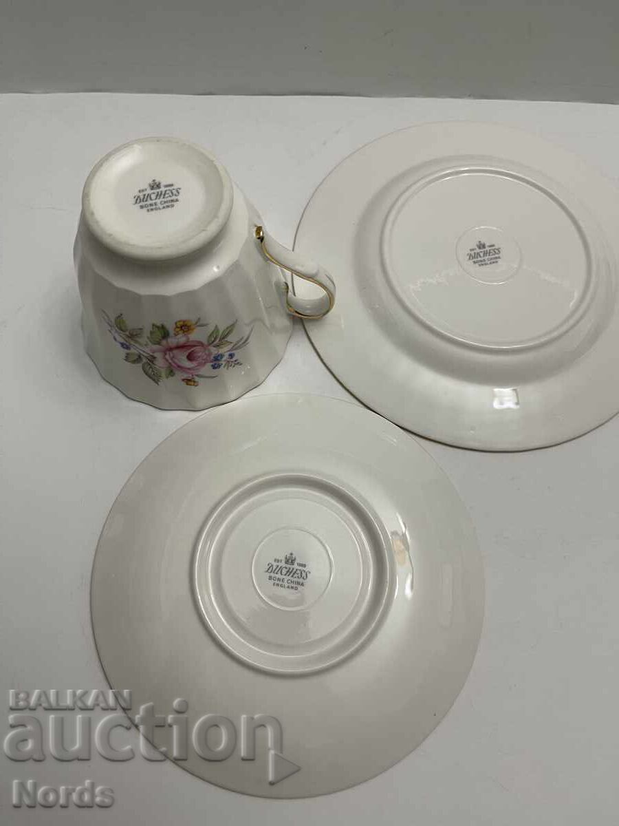 Доставка на Duchess Англиски троен сет за чай