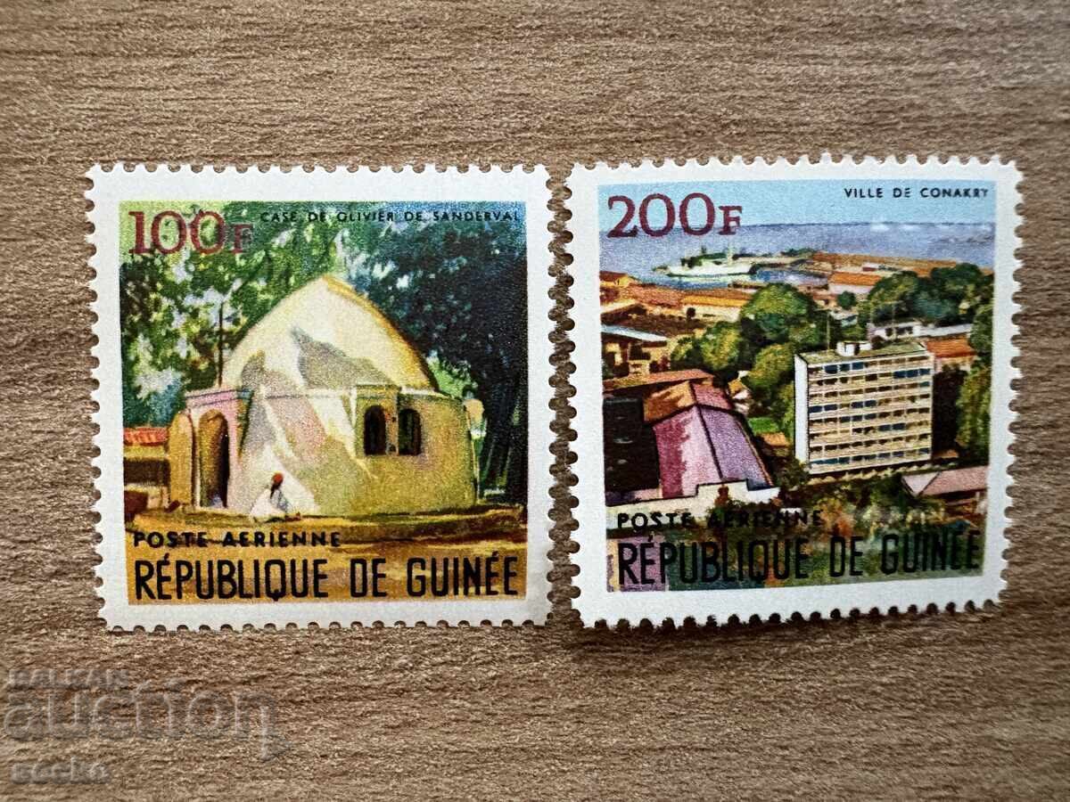 Guineea - Poștă Aeriană - Vederi (1967) MNH