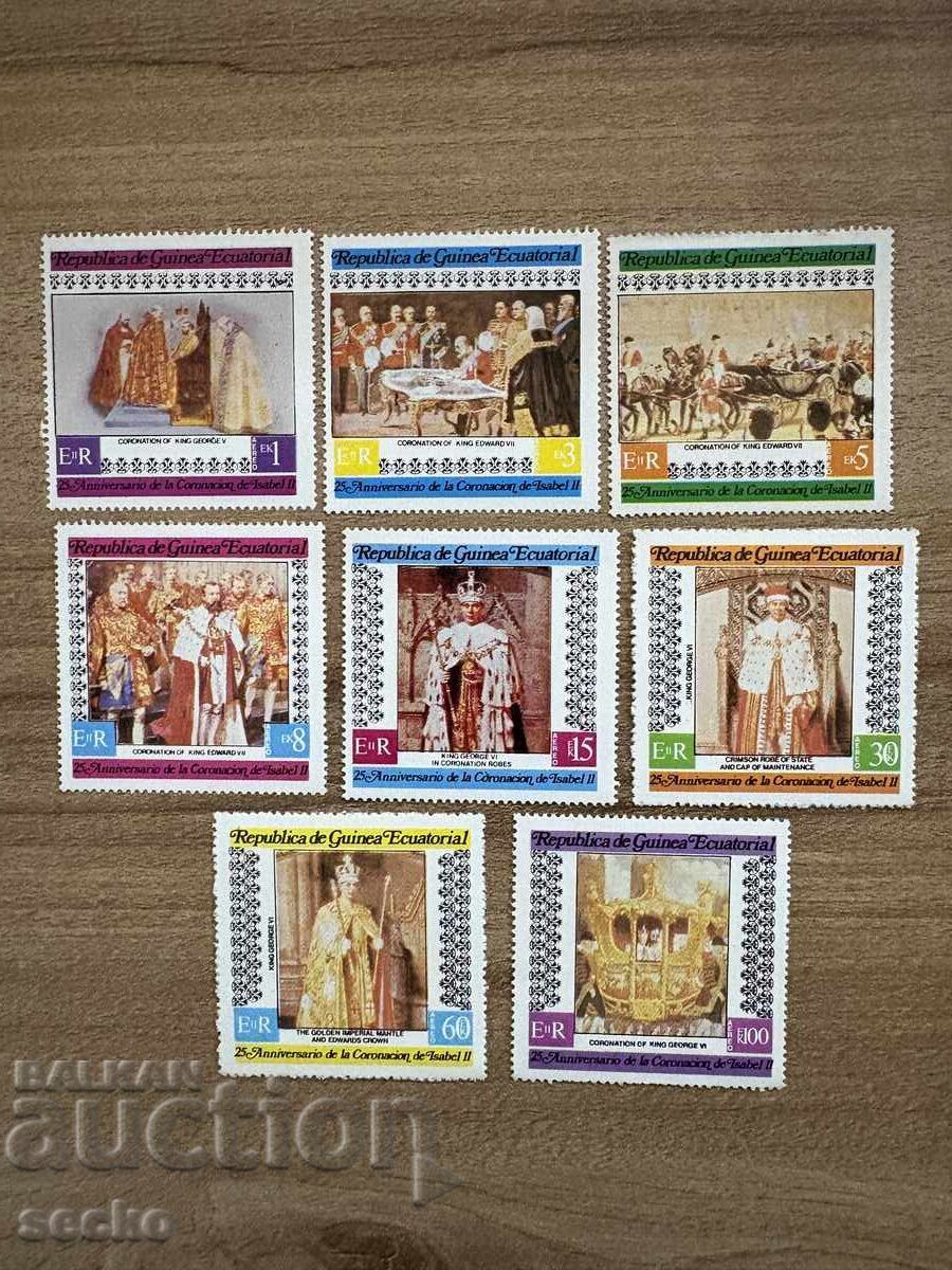 Екваториална Гвинея - 25 г. от коронацията на ... (1978) MNH