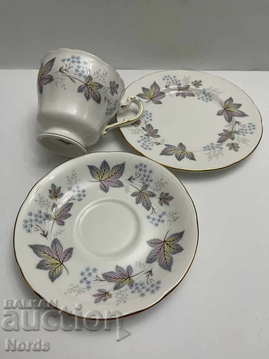 Παράδοση Paragon Αγγλικό τριπλό σετ τσαγιού