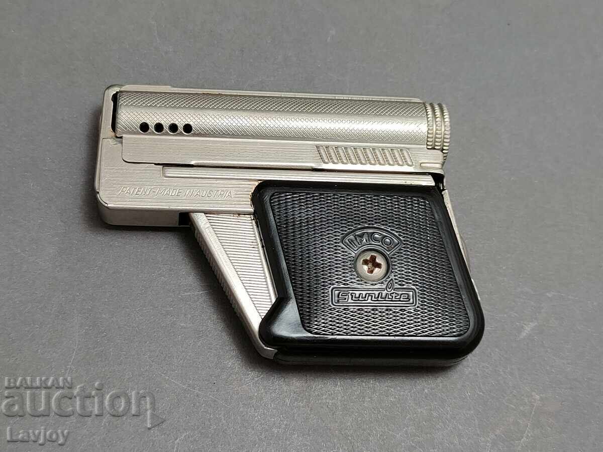 Auction  Original old Imko 6900 pistol lighter
