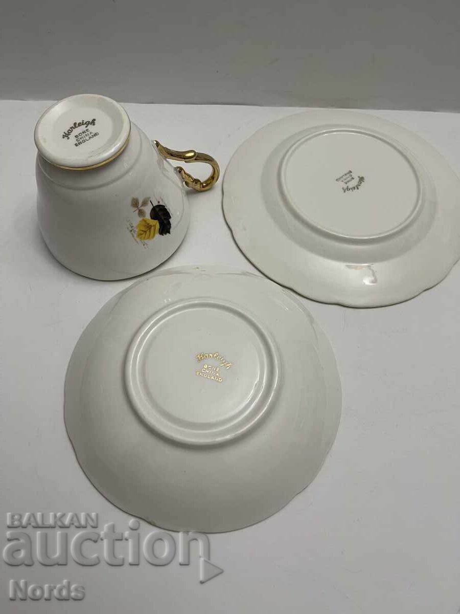 English triple tea set - 5