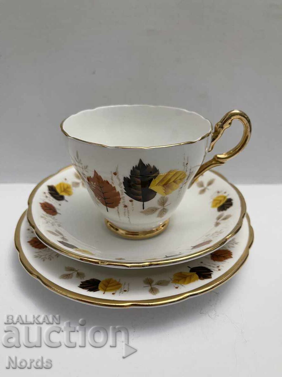 English triple tea set