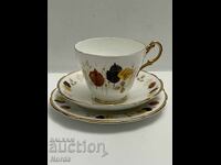 Αγγλικό σετ τριών τεμαχίων για τσάι