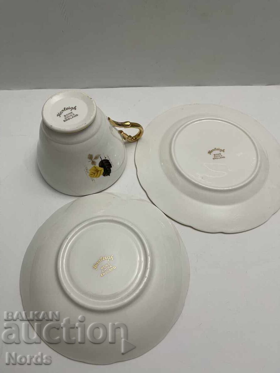 Аукцион Англиски троен сет за чай