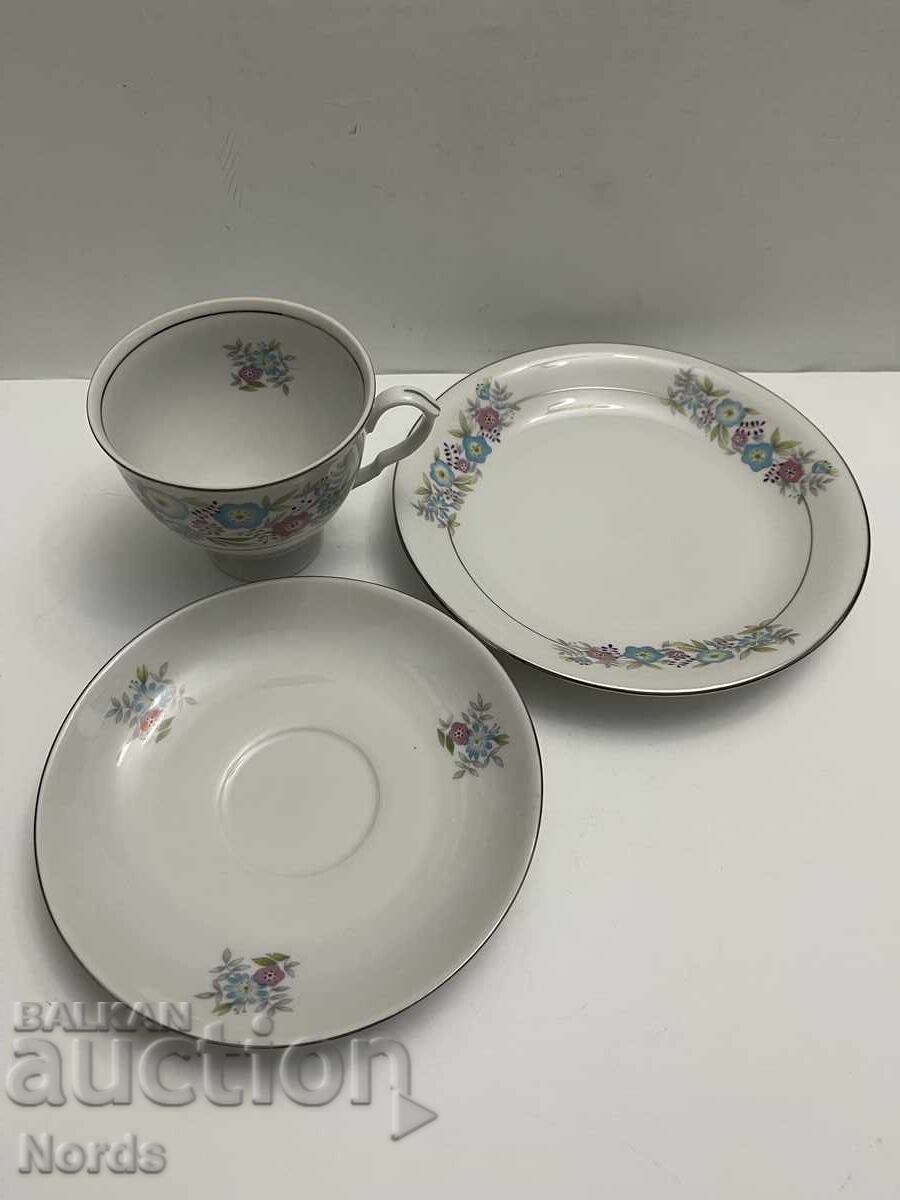 Аукцион Полски троен сет за чай