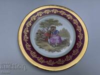 Λιμόζ Πορσελάνινη Πιατέλα