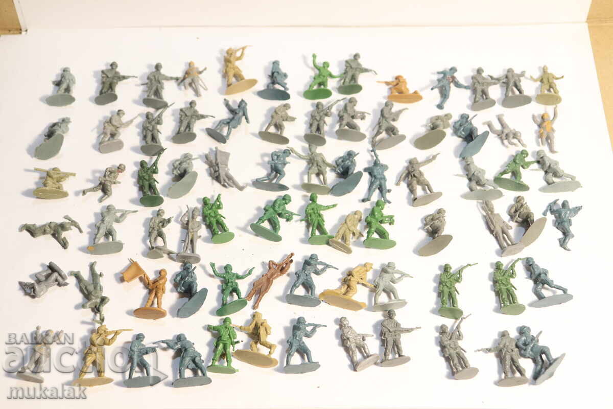 1/87 ?? H0 ?? FIGURINE DE SOLDATI 76 BUC