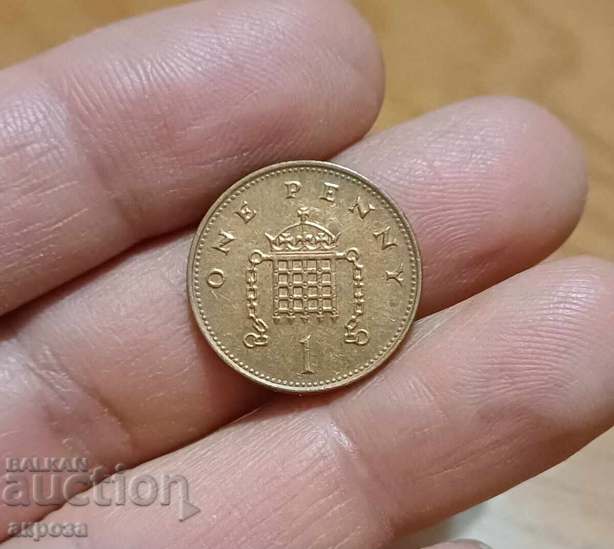 1 πένι Ηνωμένου Βασιλείου 2000 1 πένι Ηνωμένου Βασιλείου 2000