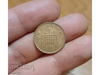 1 penny Marea Britanie 2000